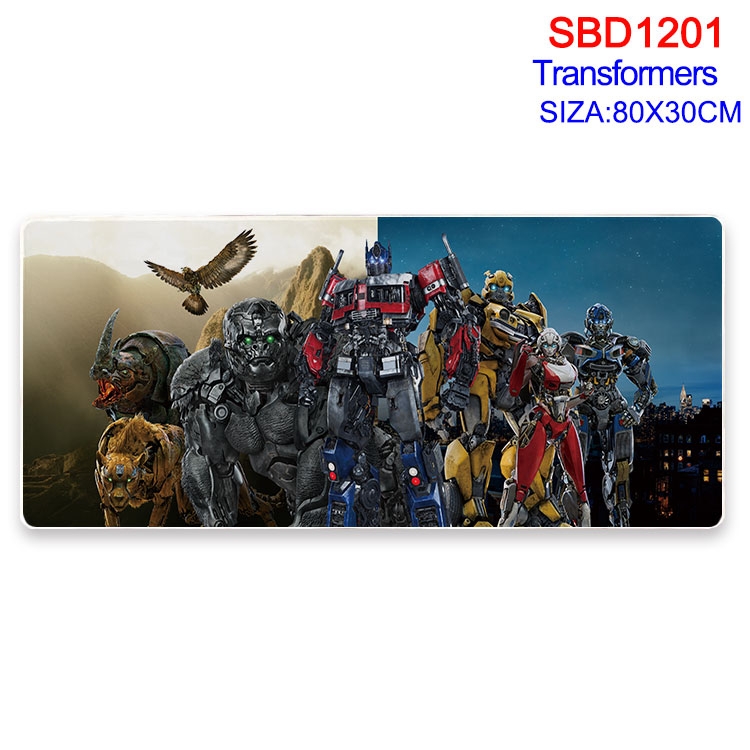 Transformers Animation peripheral locking mouse pad 80X30cm SBD-1201-2