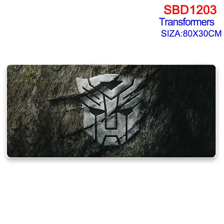 Transformers Animation peripheral locking mouse pad 80X30cm SBD-1203-2