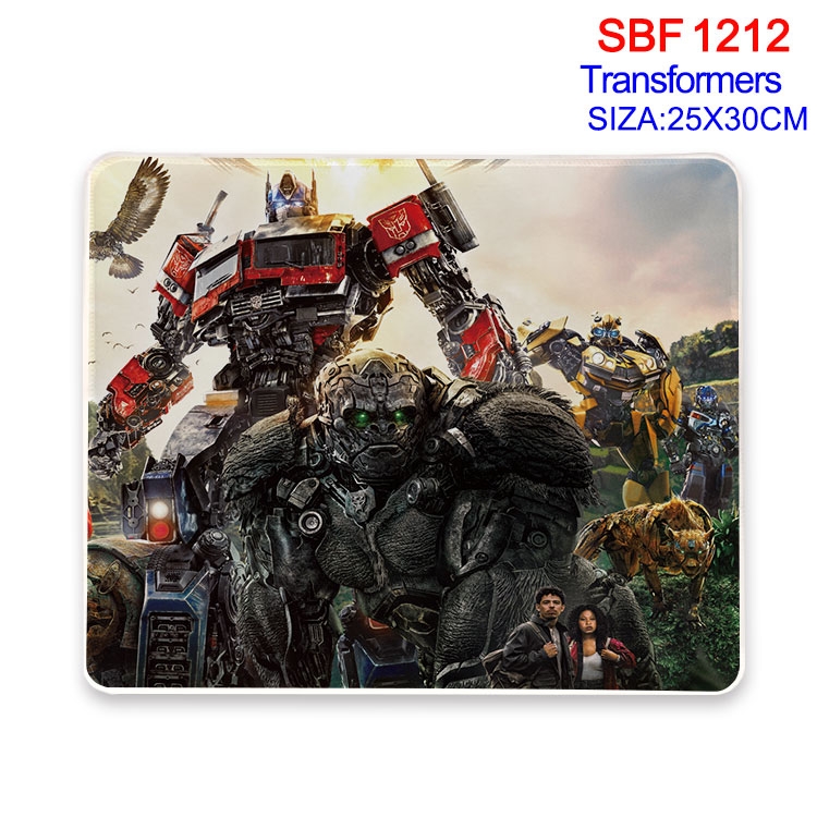 Transformers Animation peripheral locking mouse pad 25X30CM SBF-1212-2