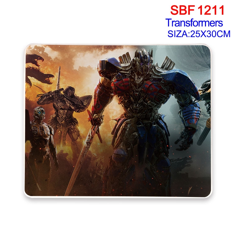 Transformers Animation peripheral locking mouse pad 25X30CM SBF-1211-2
