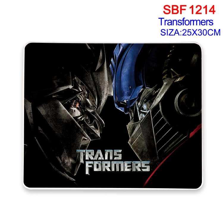 Transformers Animation peripheral locking mouse pad 25X30CM SBF-1214-2
