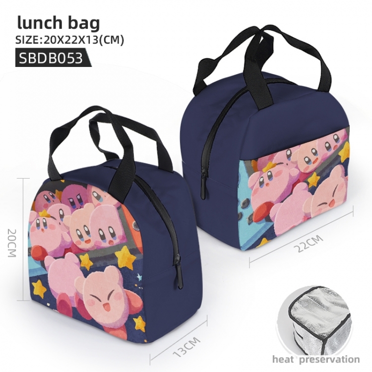 Kirby Anime portable bento bag 20X22X13cm SBDB053