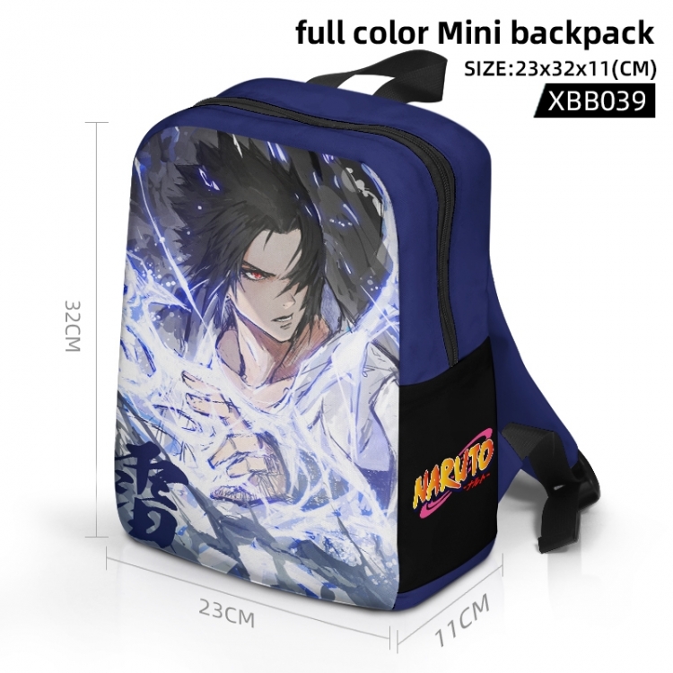 Naruto Anime full color backpack backpack backpack 23x32x11cm XBB39