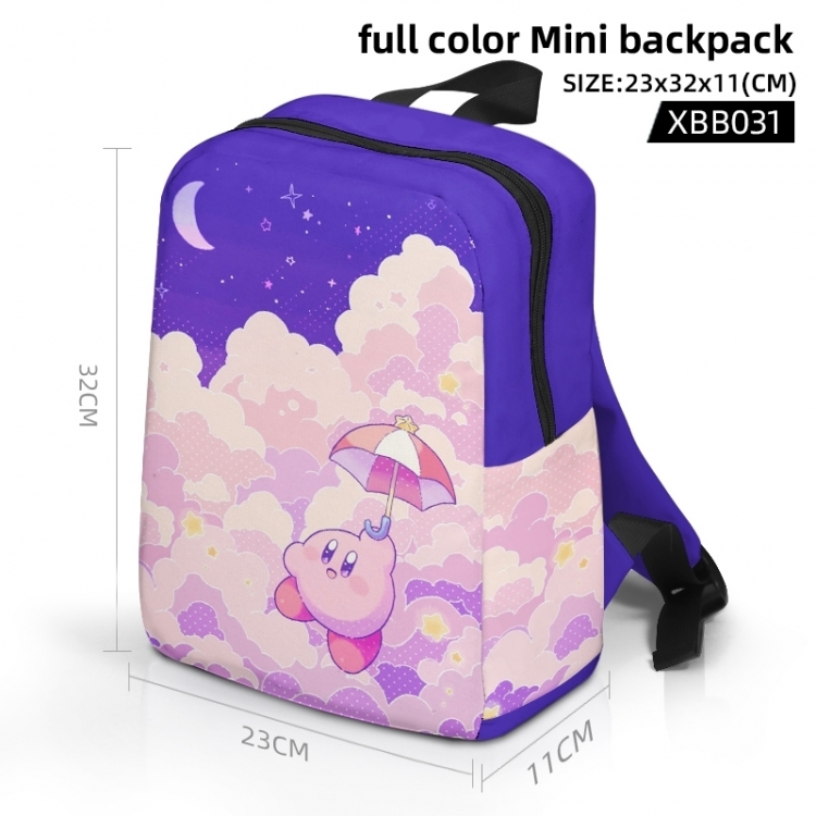 Kirby Anime full color backpack backpack backpack 23x32x11cm XBB31