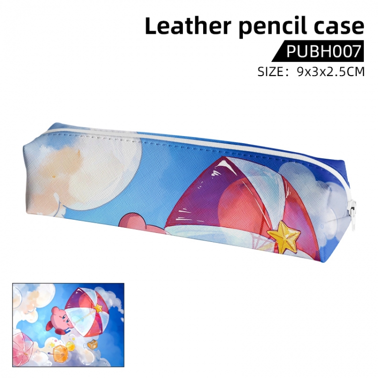 Kirby Anime leather pencil case 21X5X5CM PUBH007