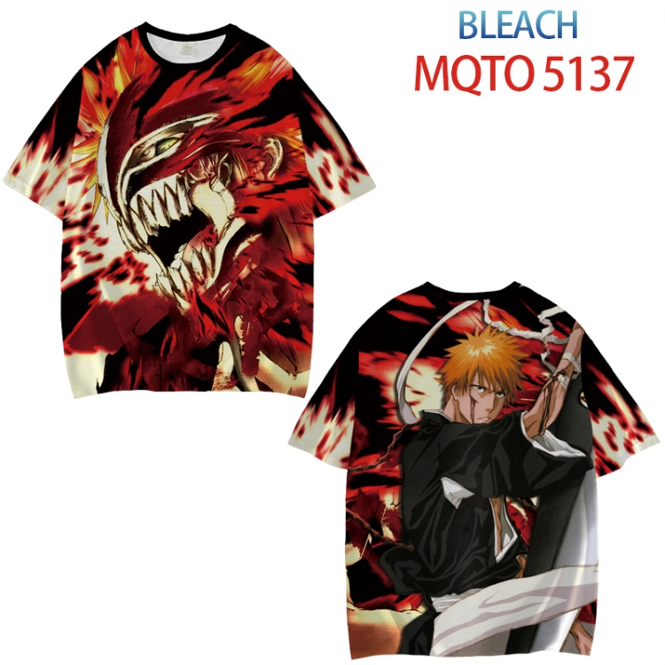 Bleach Full color printed short sleeve T-shirt from XXS to 4XL MQTO 5137