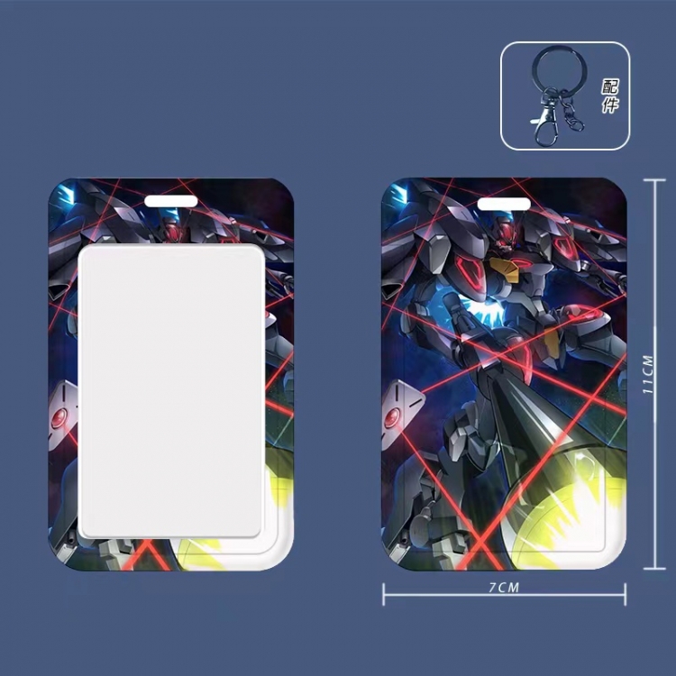 Gundam Cartoon peripheral ID card sleeve Ferrule 11cm long 7cm wide price for 5 pcs