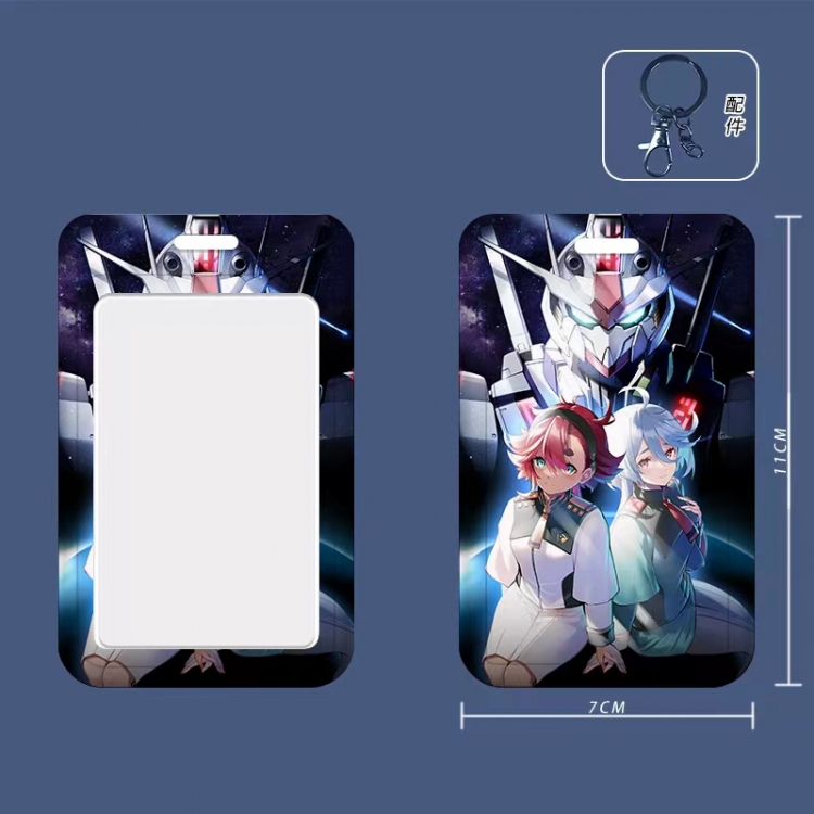 Gundam Cartoon peripheral ID card sleeve Ferrule 11cm long 7cm wide price for 5 pcs