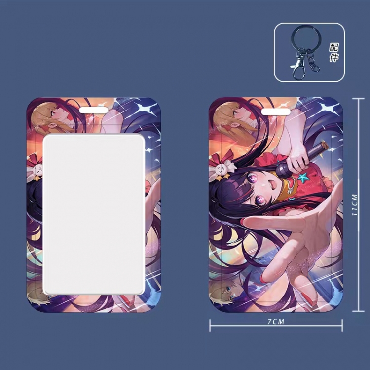 Oshi no ko  Cartoon peripheral ID card sleeve Ferrule 11cm long 7cm wide price for 5 pcs
