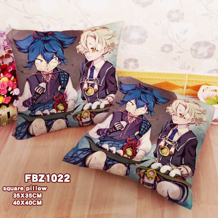 Touken Ranbu Anime square full-color pillow cushion 45X45CM NO FILLING FBZ1022