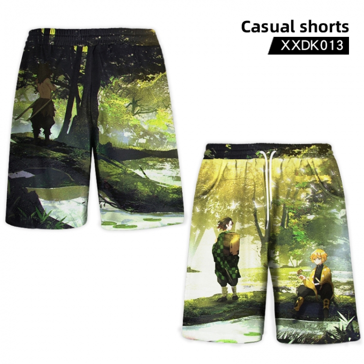 Demon Slayer Kimets  Anime casual shorts XL XXDK0013