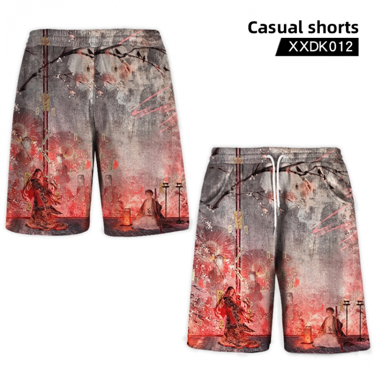 Demon Slayer Kimets  Anime casual shorts XL XXDK0012