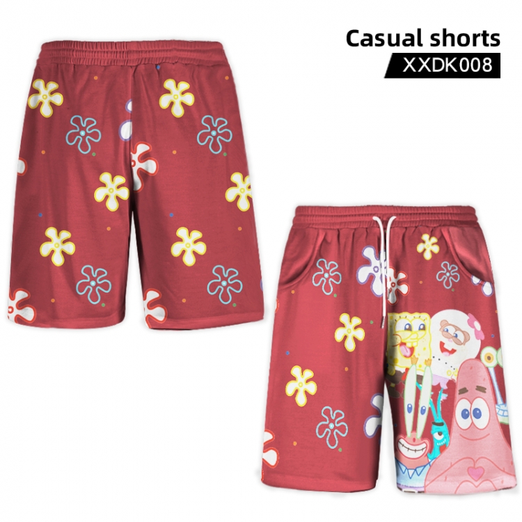 SpongeBob Anime casual shorts XL XXDK008