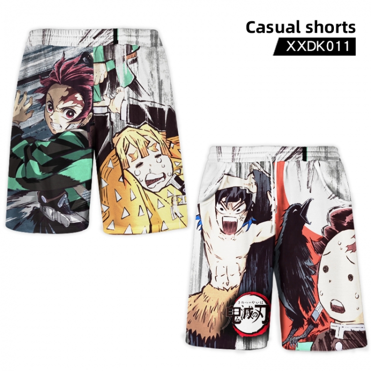 Demon Slayer Kimets  Anime casual shorts XL XXDK0011