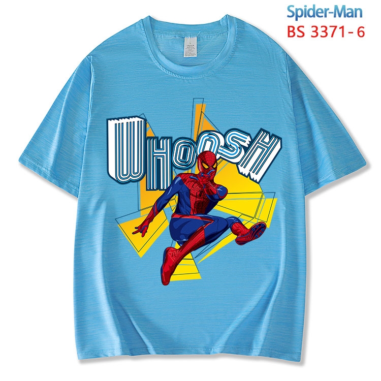 Spiderman ice silk cotton loose and comfortable T-shirt from XS to 5XL BS-3371-6