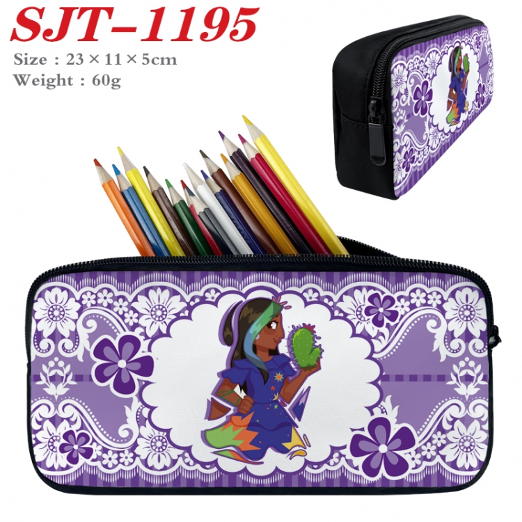full house of magic  Anime nylon student pencil case 23x11x5cm SJT-1195