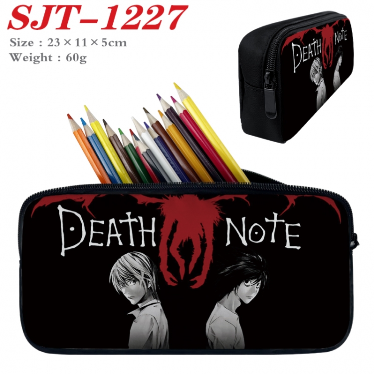 Death note  Anime nylon student pencil case 23x11x5cm  SJT-1227