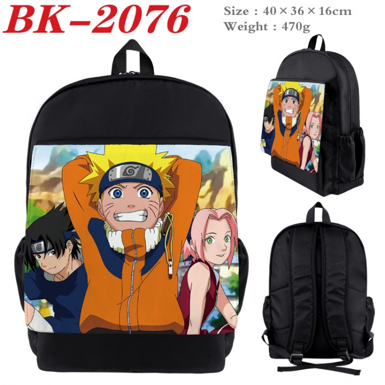 Naruto New nylon canvas waterproof backpack 40X36X16CM  BK-2076