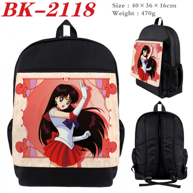 sailormoon New nylon canvas waterproof backpack 40X36X16CM BK-2118