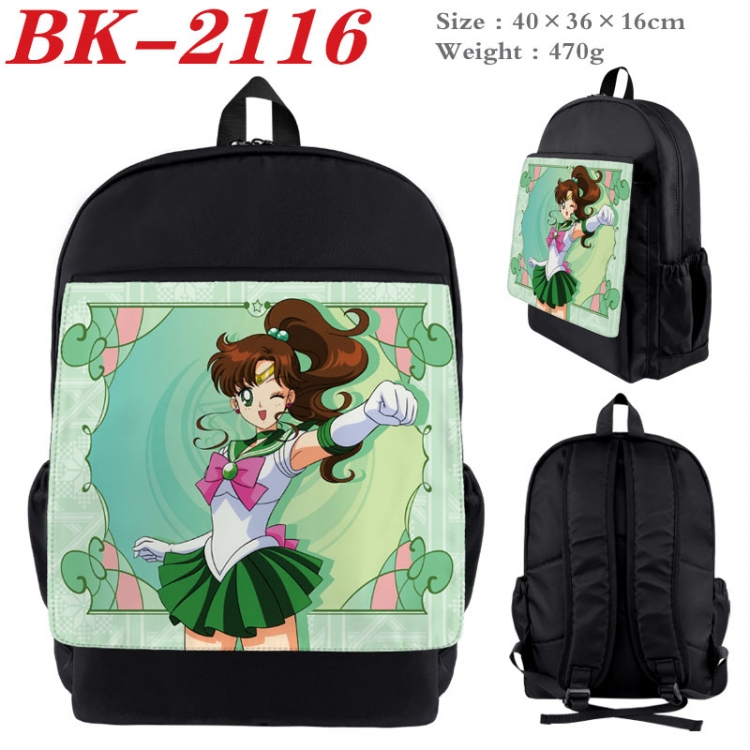 sailormoon New nylon canvas waterproof backpack 40X36X16CM  BK-2116