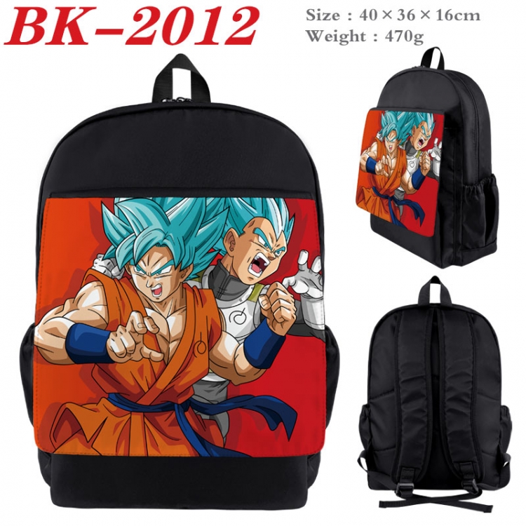 DRAGON BALL New nylon canvas waterproof backpack 40X36X16CM  BK-2012