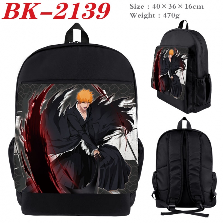Bleach New nylon canvas waterproof backpack 40X36X16CM BK-2139