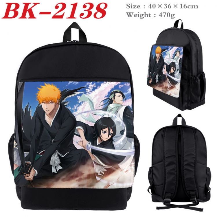 Bleach New nylon canvas waterproof backpack 40X36X16CM  BK-2138