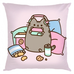 Pusheen Anime black Plastic ro...