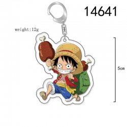 One Piece Anime Acrylic Keycha...