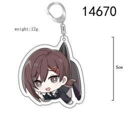 Chainsaw man Anime Acrylic Key...