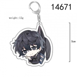 Chainsaw man Anime Acrylic Key...
