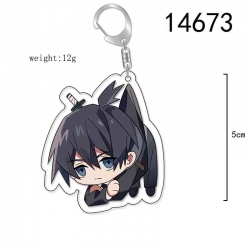 Chainsaw man Anime Acrylic Key...