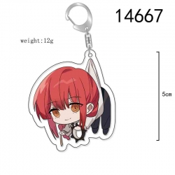 Chainsaw man Anime Acrylic Key...