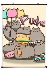 Pusheen Anime black Plastic ro...