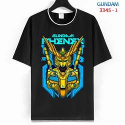 Gundam Cotton crew neck black ...