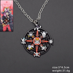 One Piece Anime Metal Necklace...