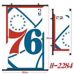 NBA Black Plastic Rod Canvas P...