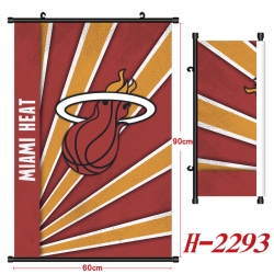 NBA Black Plastic Rod Canvas P...