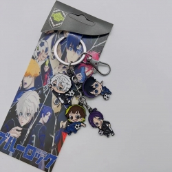 BLUE LOCK Anime cartoon keycha...