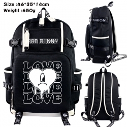 bad bunny Data USB backpack Ca...