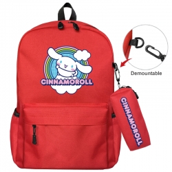 Sanrio cartoon backpack school...