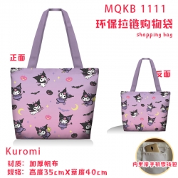 Kuromi cartoon canvas shoulder...