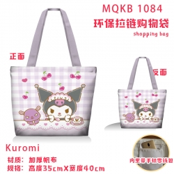 Kuromi cartoon canvas shoulder...