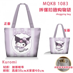 Kuromi cartoon canvas shoulder...