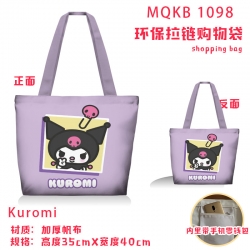 Kuromi cartoon canvas shoulder...