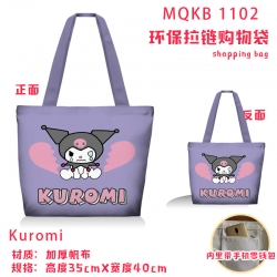 Kuromi cartoon canvas shoulder...