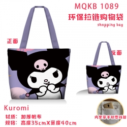 Kuromi cartoon canvas shoulder...