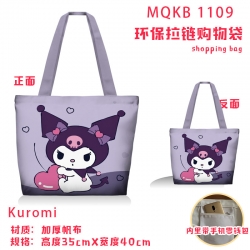 Kuromi cartoon canvas shoulder...