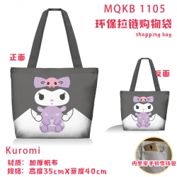 Kuromi cartoon canvas shoulder...