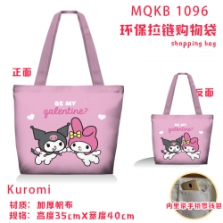 Kuromi cartoon canvas shoulder...